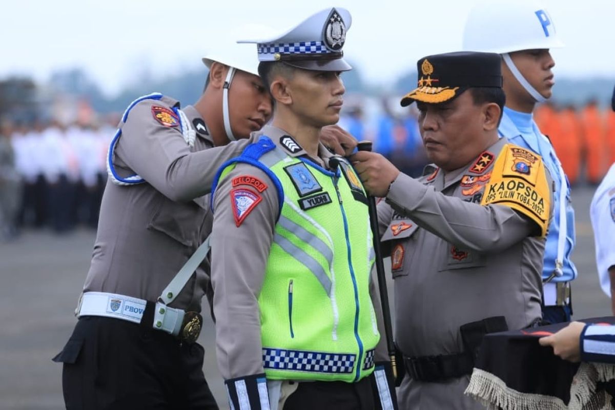 Polda Sumut terjunkan 13.591 personel pengamanan Operasi Lilin Toba