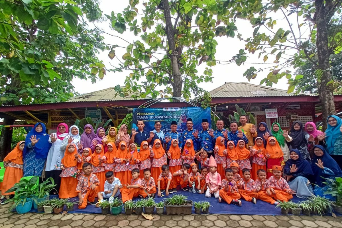 Tirta Investama-YKWS resmikan taman edukasi stunting di Tanggamus