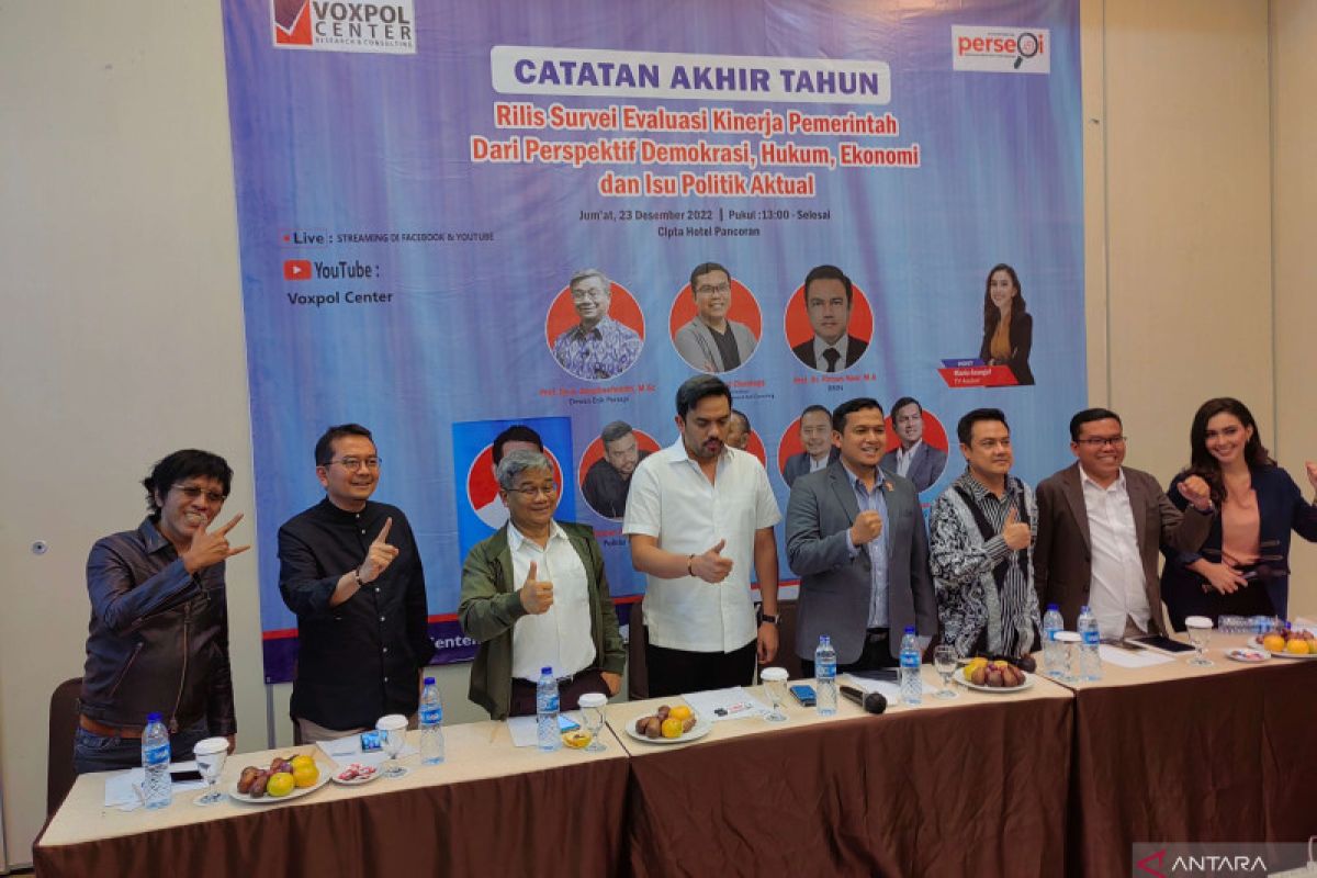 Voxpol: Mayoritas publik ingin dua paslon capres pada Pilpres 2024