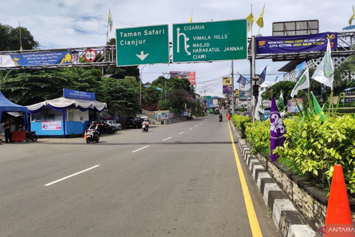 Polisi bakal tutup total jalur Puncak Bogor selama malam Tahun Baru