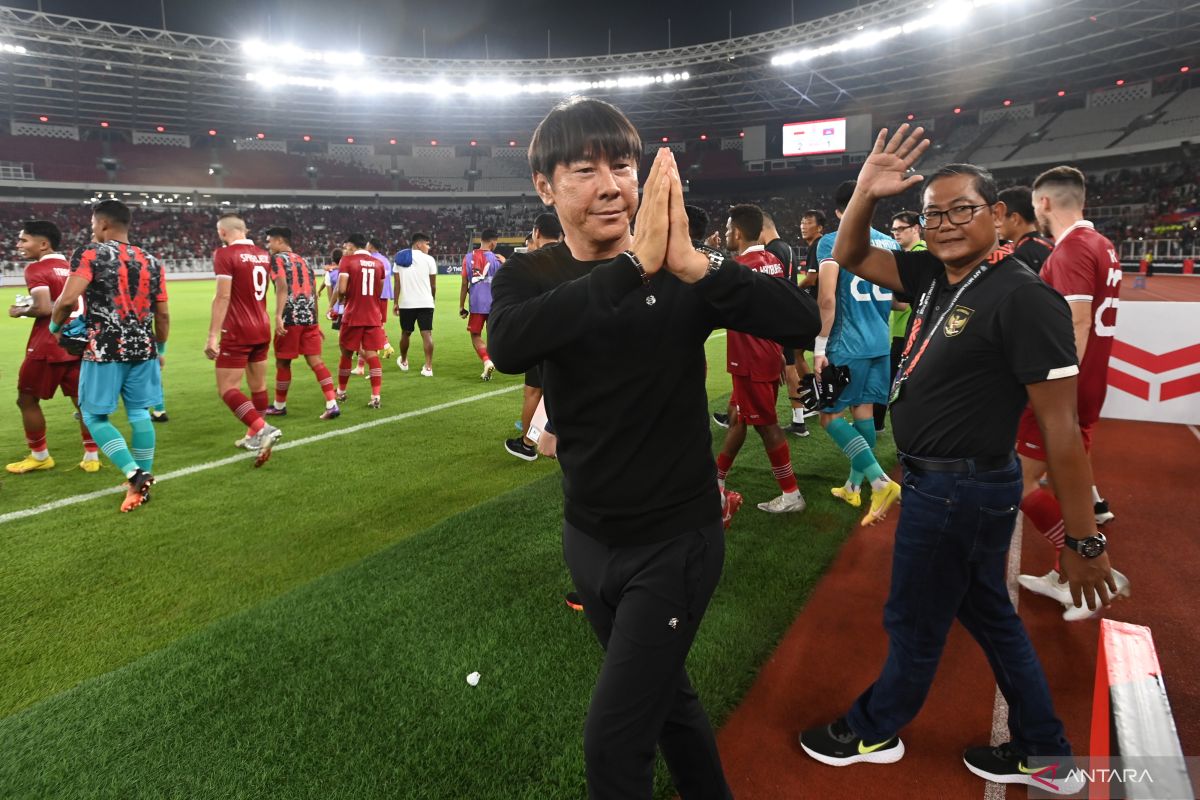 Piala AFF: Shin Tae-yong marah lihat performa timnas di laga pertama