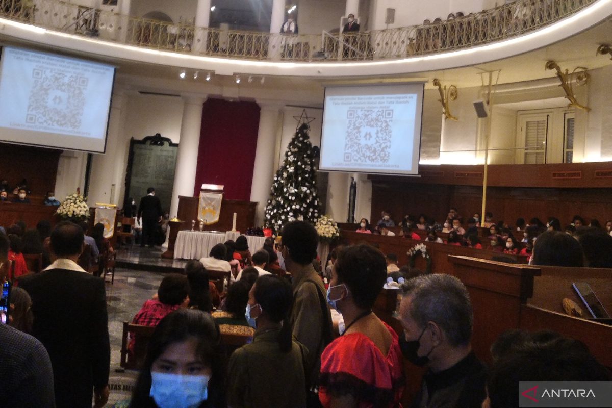 GPIB Immanuel Jakarta sampaikan pesan Natal kedepankan kerukunan