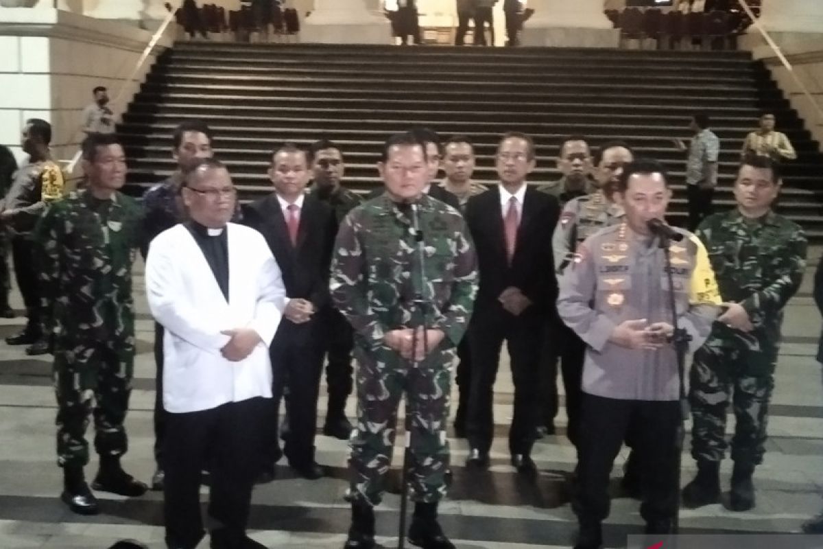 TNI-Polri jamin keamanan perayaan Natal 2022