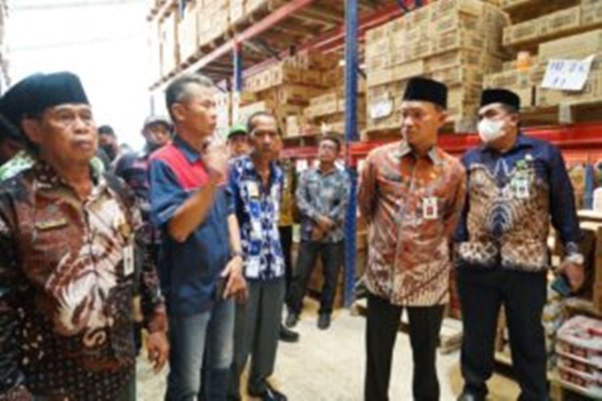 Sekda Tanah Bumbu pantau ketersediaan pangan jelang Nataru