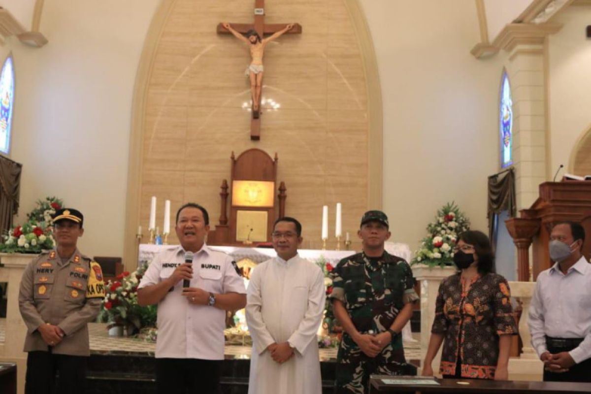 Forkopimda Jember pantau gereja pastikan perayaan Natal 2022 aman