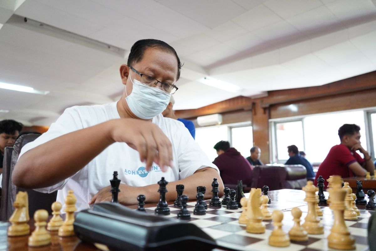 Ratusan peserta ikuti lomba catur di Kabupaten Kediri