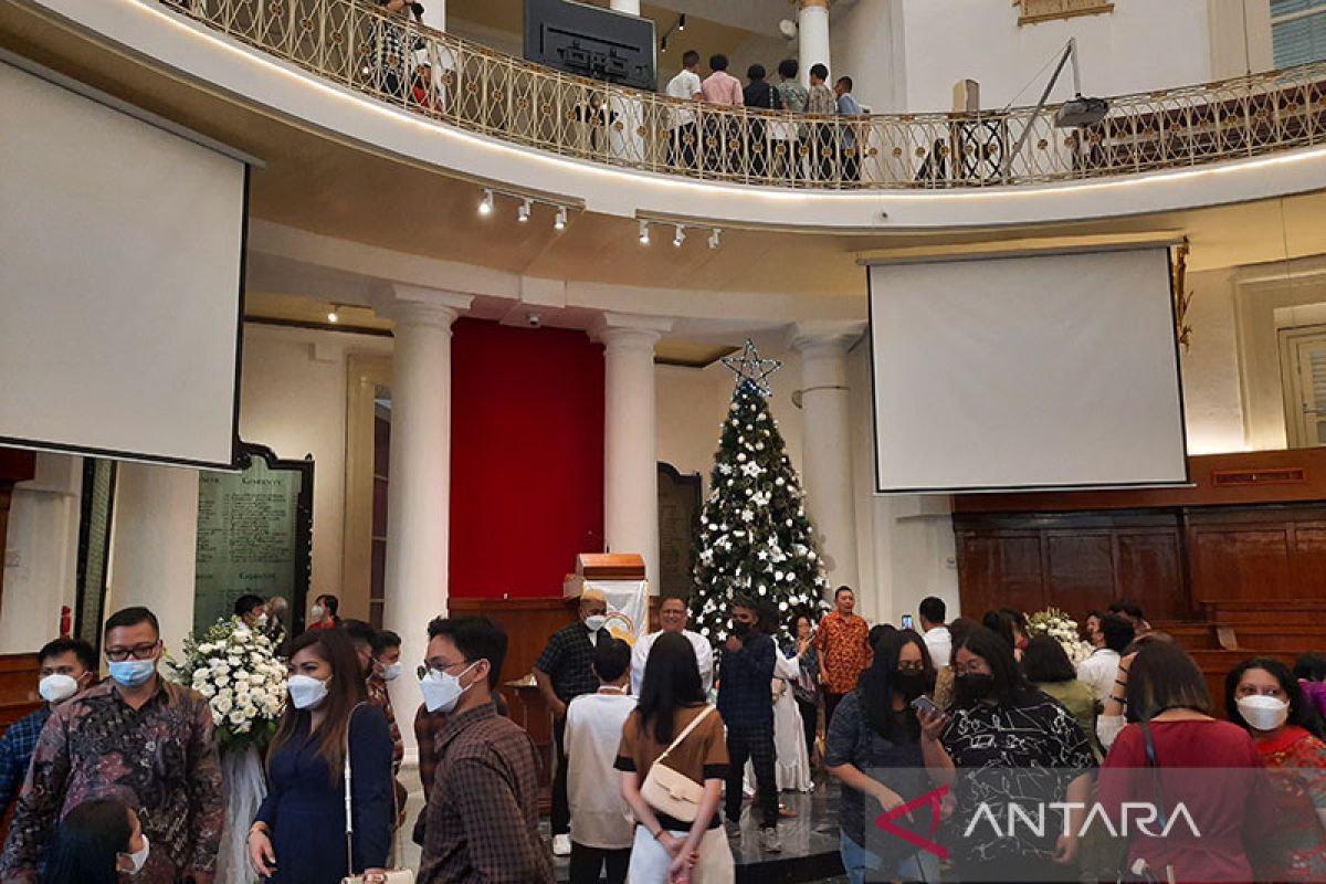 GPIB Immanuel Jakpus rayakan Natal 2022 dengan tema "White Christmas"