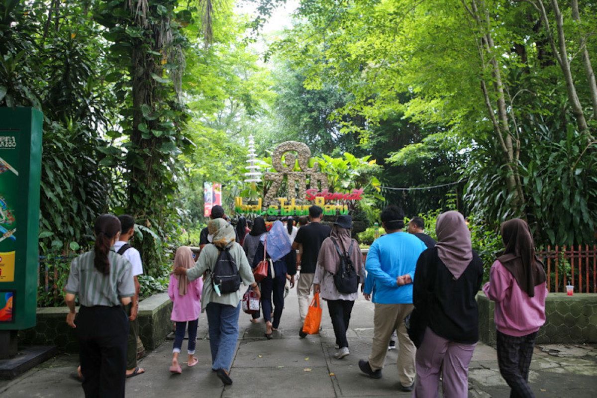 Sejumlah tempat wisata di Yogyakarta mulai diserbu wisatawan