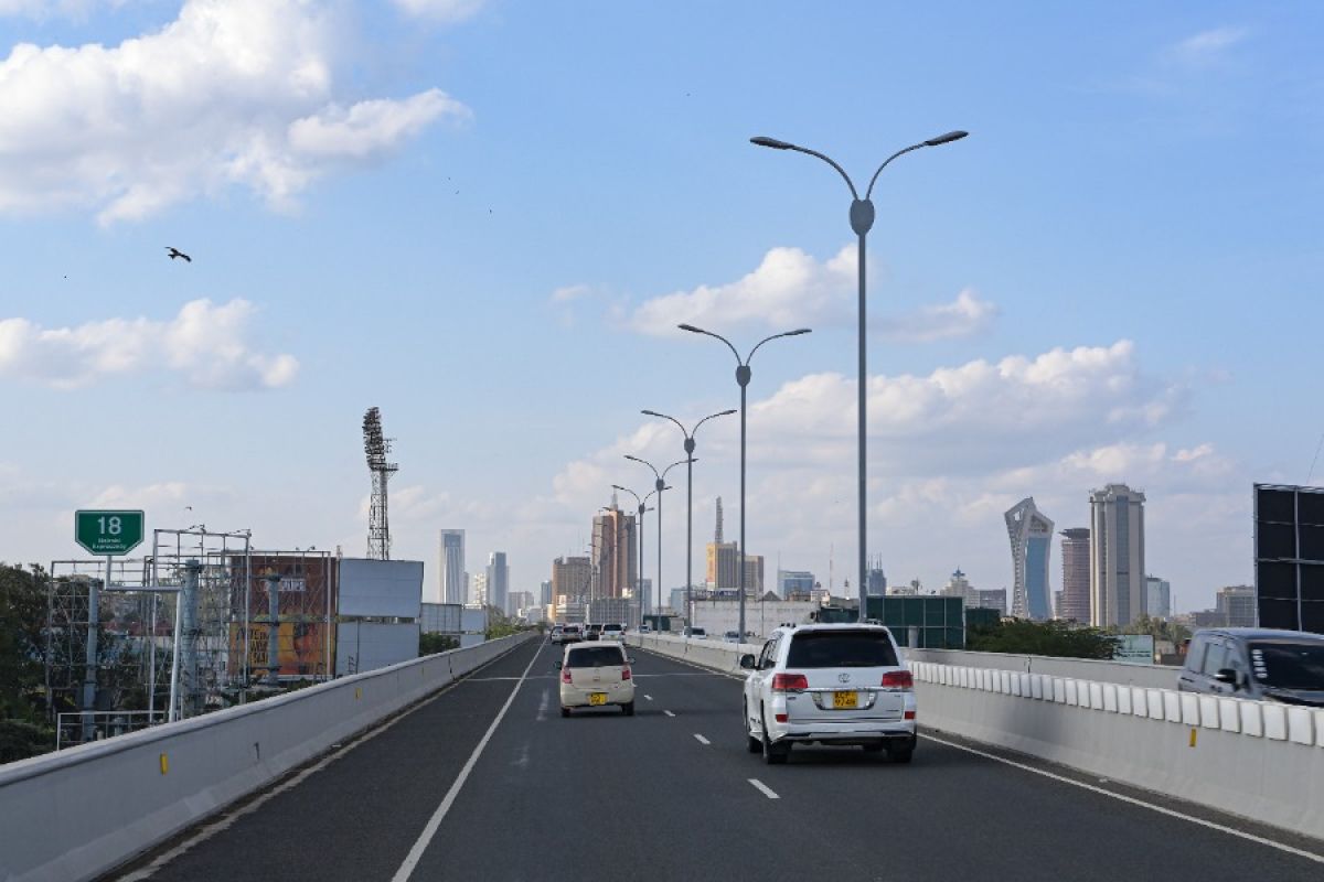 Jalan Bebas Hambatan Nairobi dilewati 50.000 kendaraan
