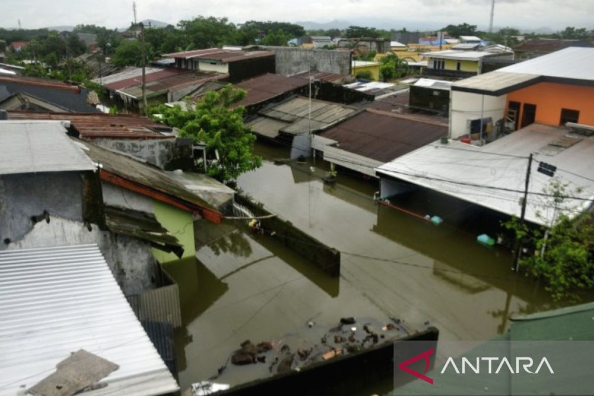Sebanyak 3.046 rumah terdampak banjir di Makassar