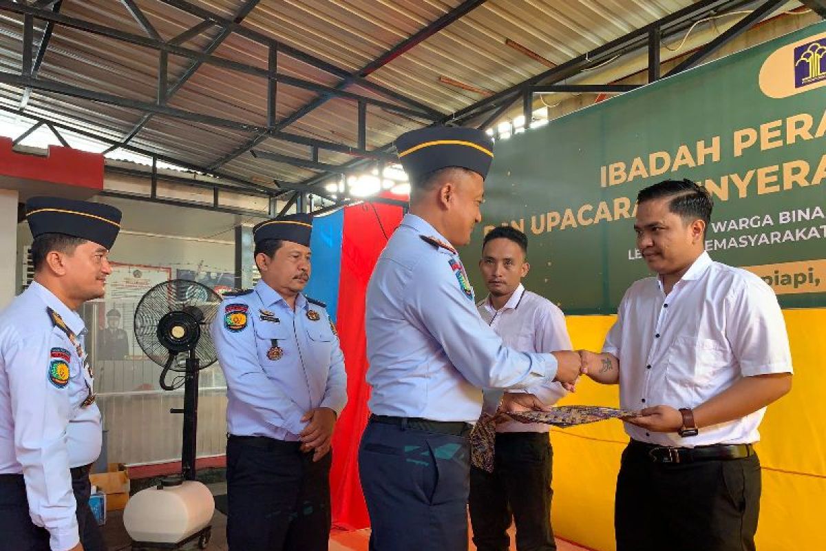Sebanyak 760 Napi di Riau terima remisi Natal 2022