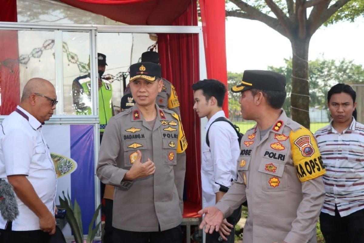 Wakapolda Sumut minta personel lakukan pengawasan ketat di tol Tebingtinggi-Indrapura