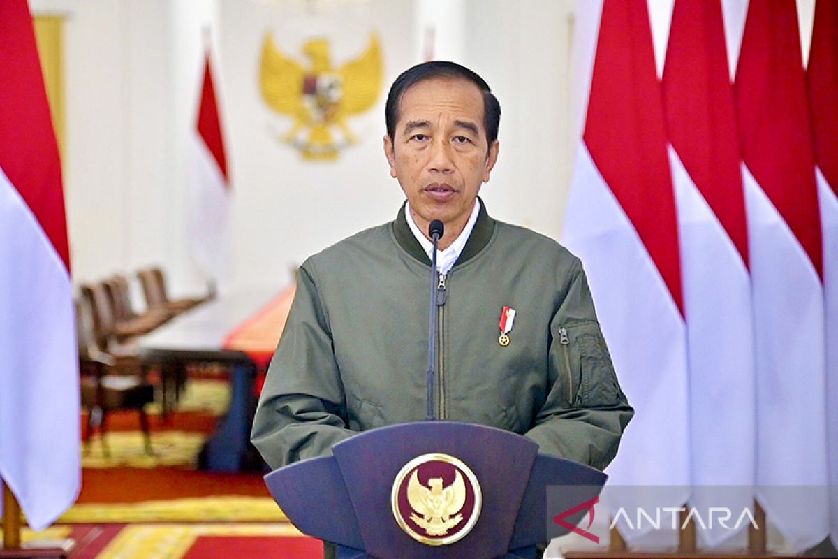 Jokowi: Semoga kebahagiaan dan cinta kasih payungi langkah kita semua