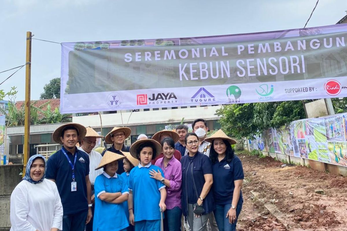 Tugure salurkan CSR lewat pembuatan kebun sensori bagi anak disabilitas