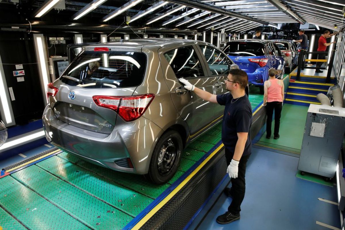 Produksi global mobil Toyota bulan November naik jadi 833.104 unit