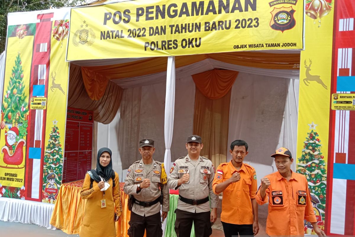 Arus kendaraan di jalan lintas tengah Sumatera Kabupaten OKU normal