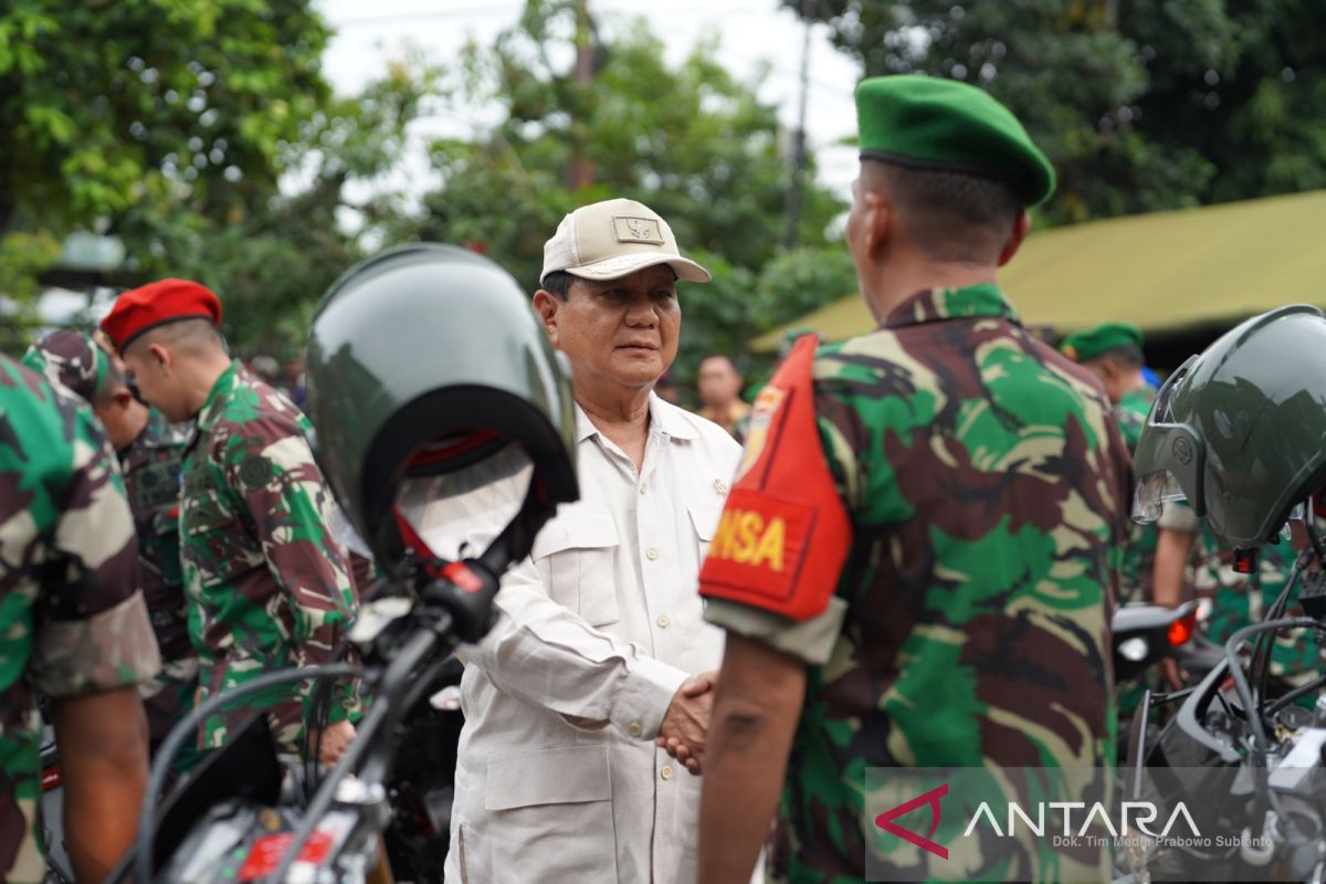 Prabowo Subianto ingin perbaiki seluruh komando teritorial di seluruh Indonesia