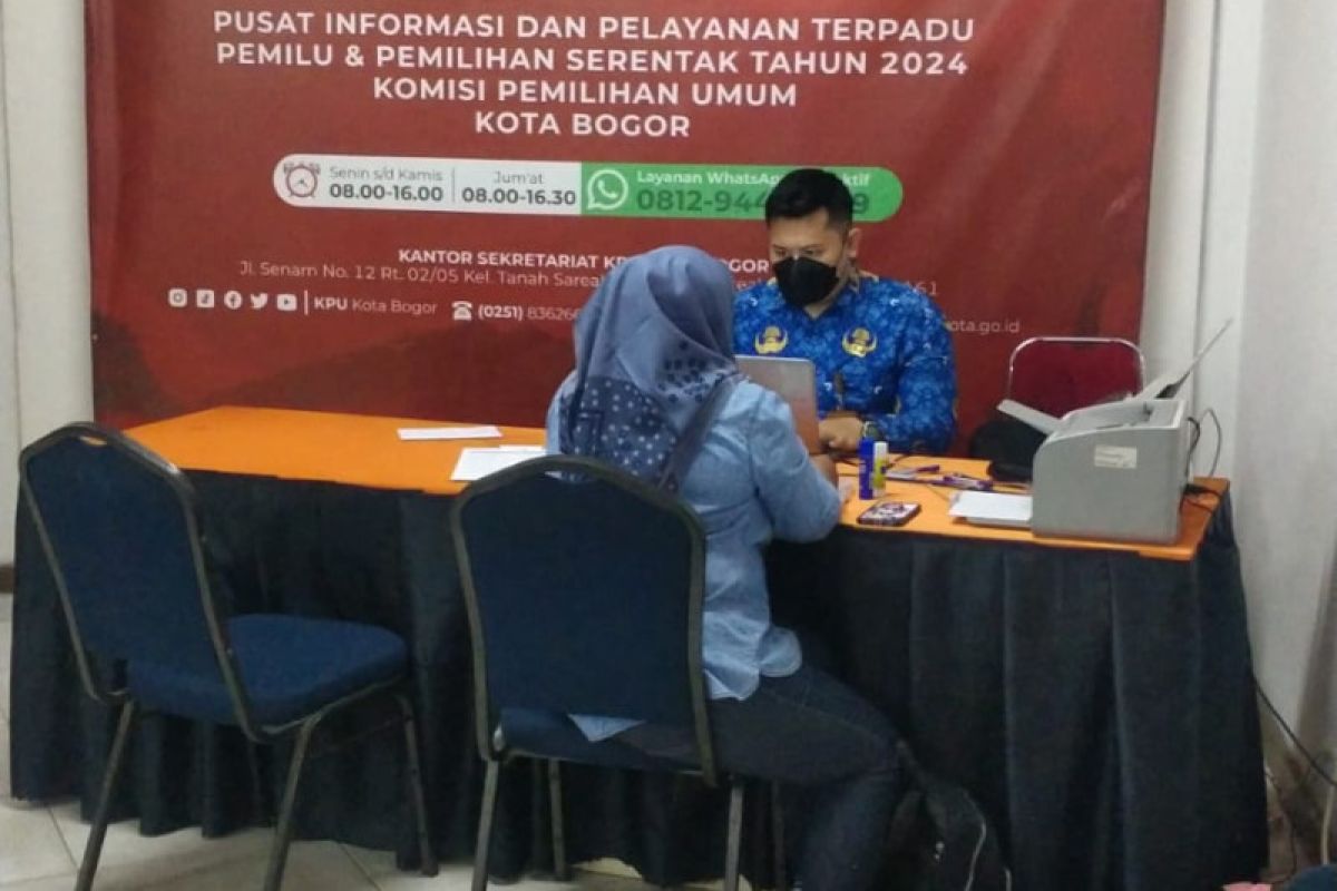 KPU Kota Bogor sosialisasikan perpanjangan pendaftaran calon anggota PPS Pemilu 2024