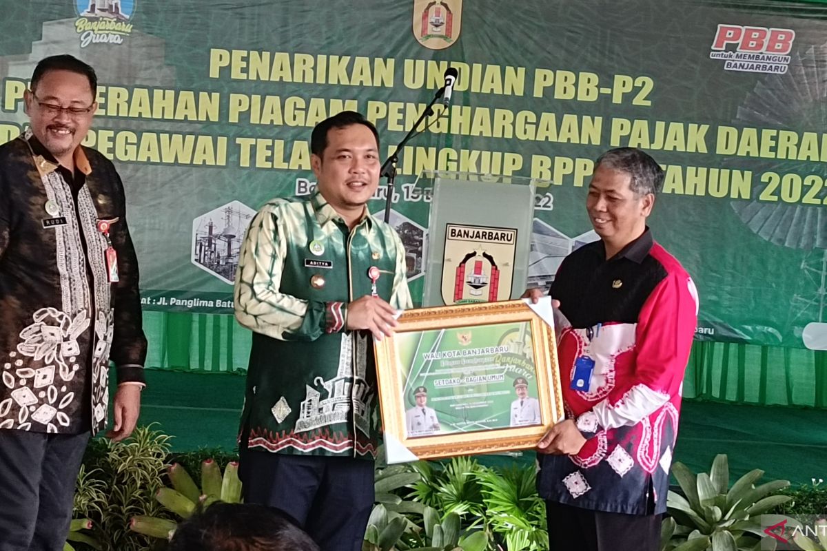 Banjarbaru juara satu realisasi pendapatan se-Indonesia