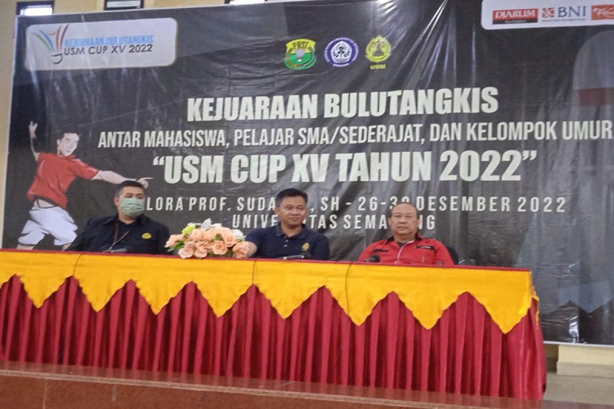 USM janjikan beasiswa kuliah gratis bagi pemenang bulu tangkis