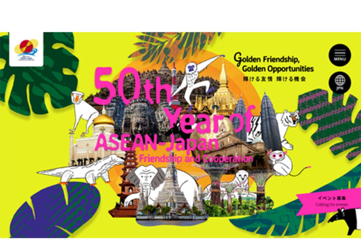“Be golden, here to start the next 50 years”: ASEAN-Japan Centre launched the special website dedicated to the 50th Year of ASEAN-Japan Friendship and Cooperation