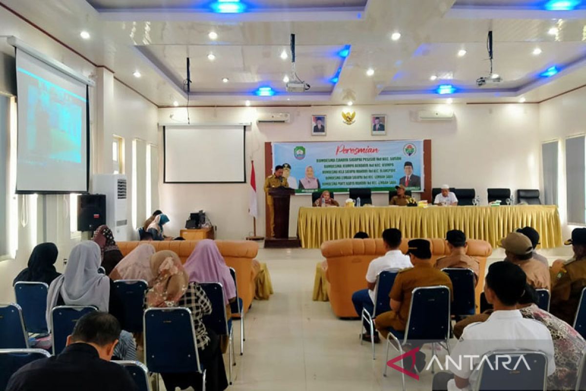 Pj Bupati Abdya resmikan lima BUMDes