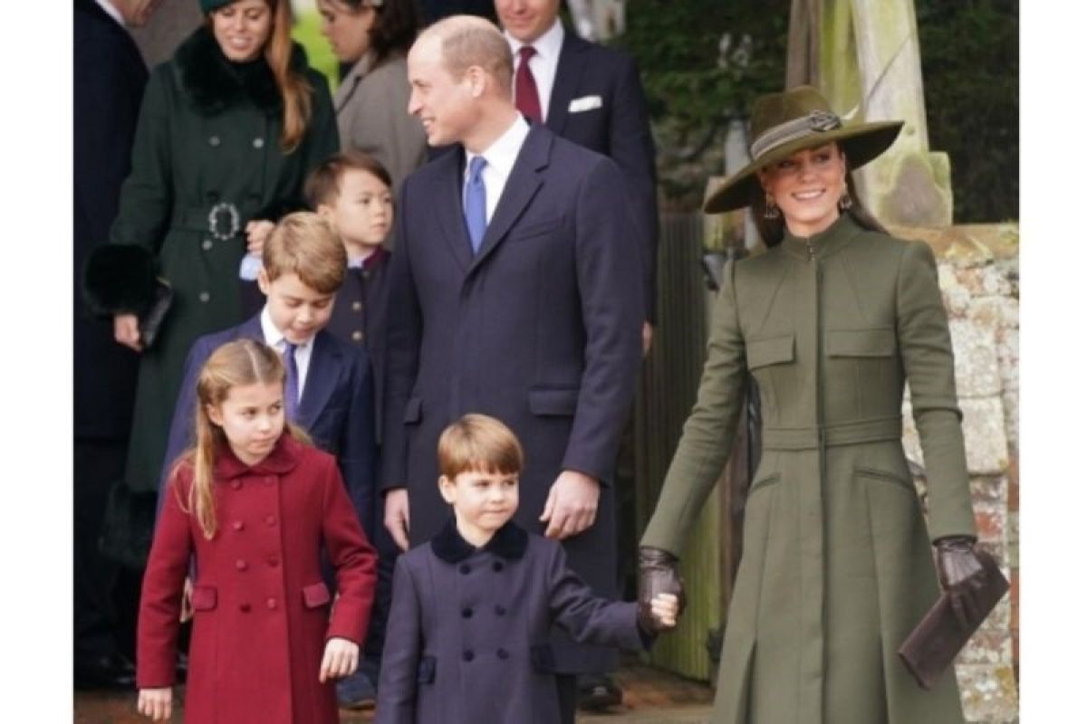 Kate Middleton dan Pangeran William tahun ini lakukan tradisi Natal kerajaan