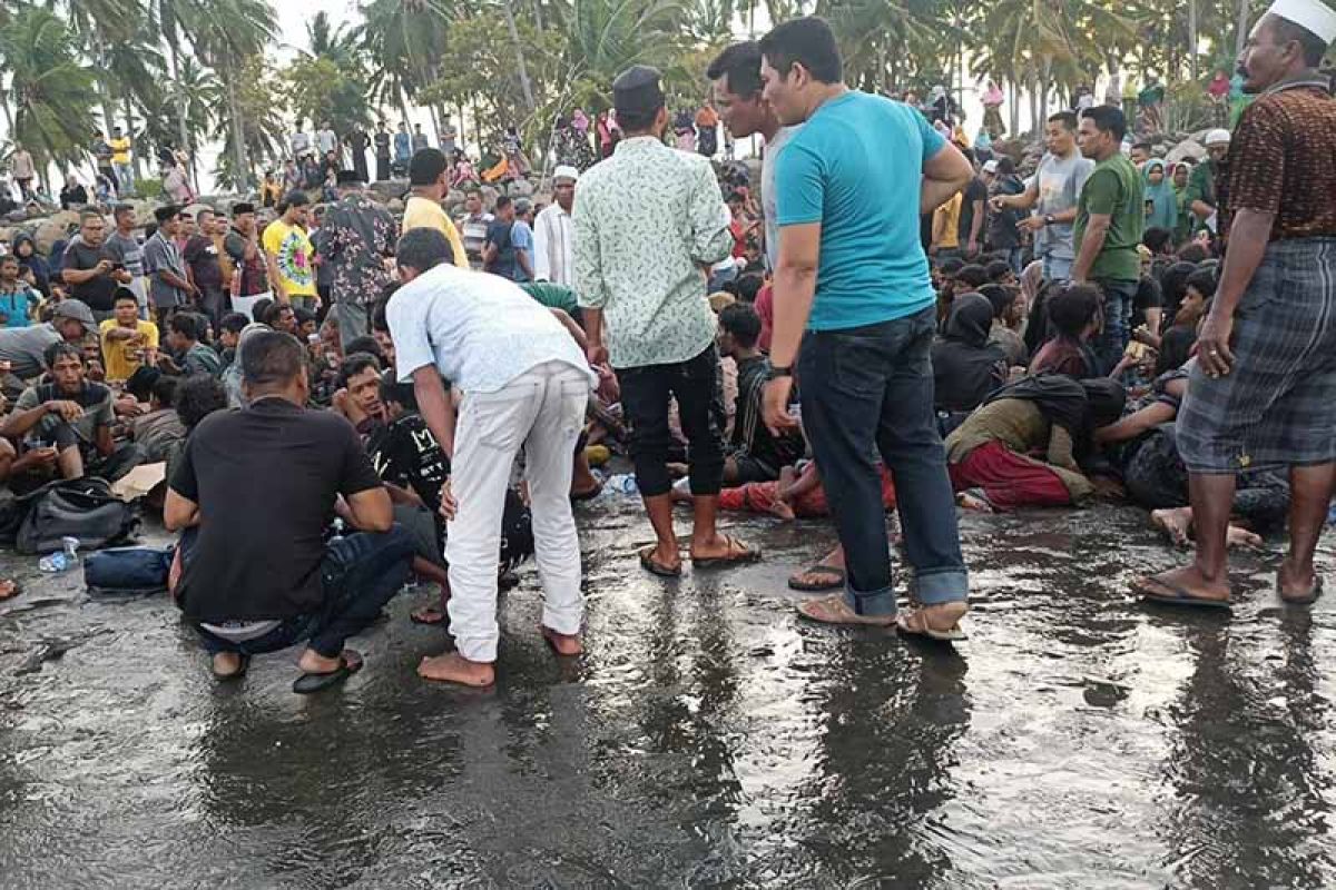 Imigran Rohingya terdampar di Ujong Pie Pidie