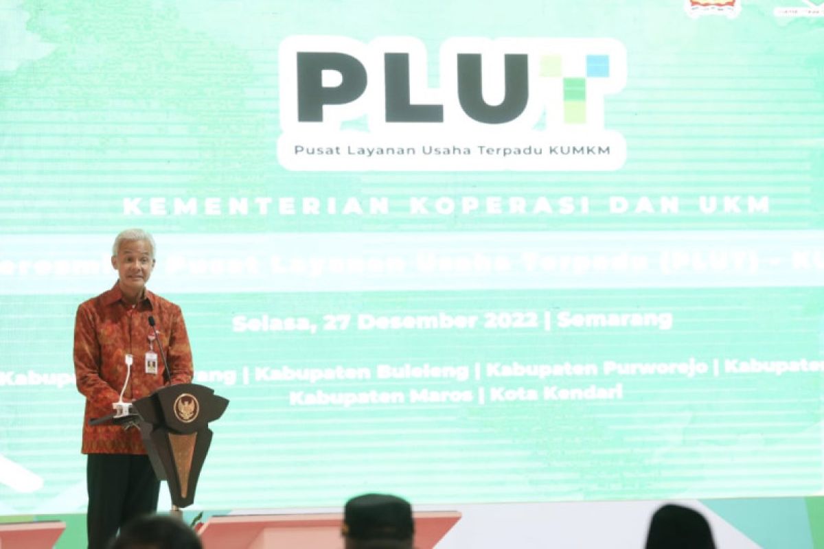 Ganjar :  Jateng miliki 11 PLUT untuk kembangkan UMKM