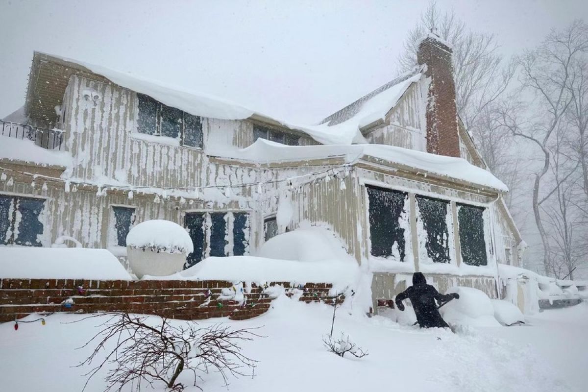 New York catat 27 kematian akibat badai salju