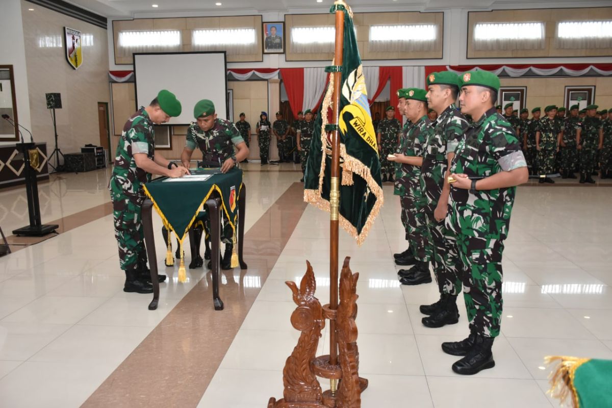 Brigjen TNI Totok Sulistyono jabat  Danrem 133/Nani Wartabone
