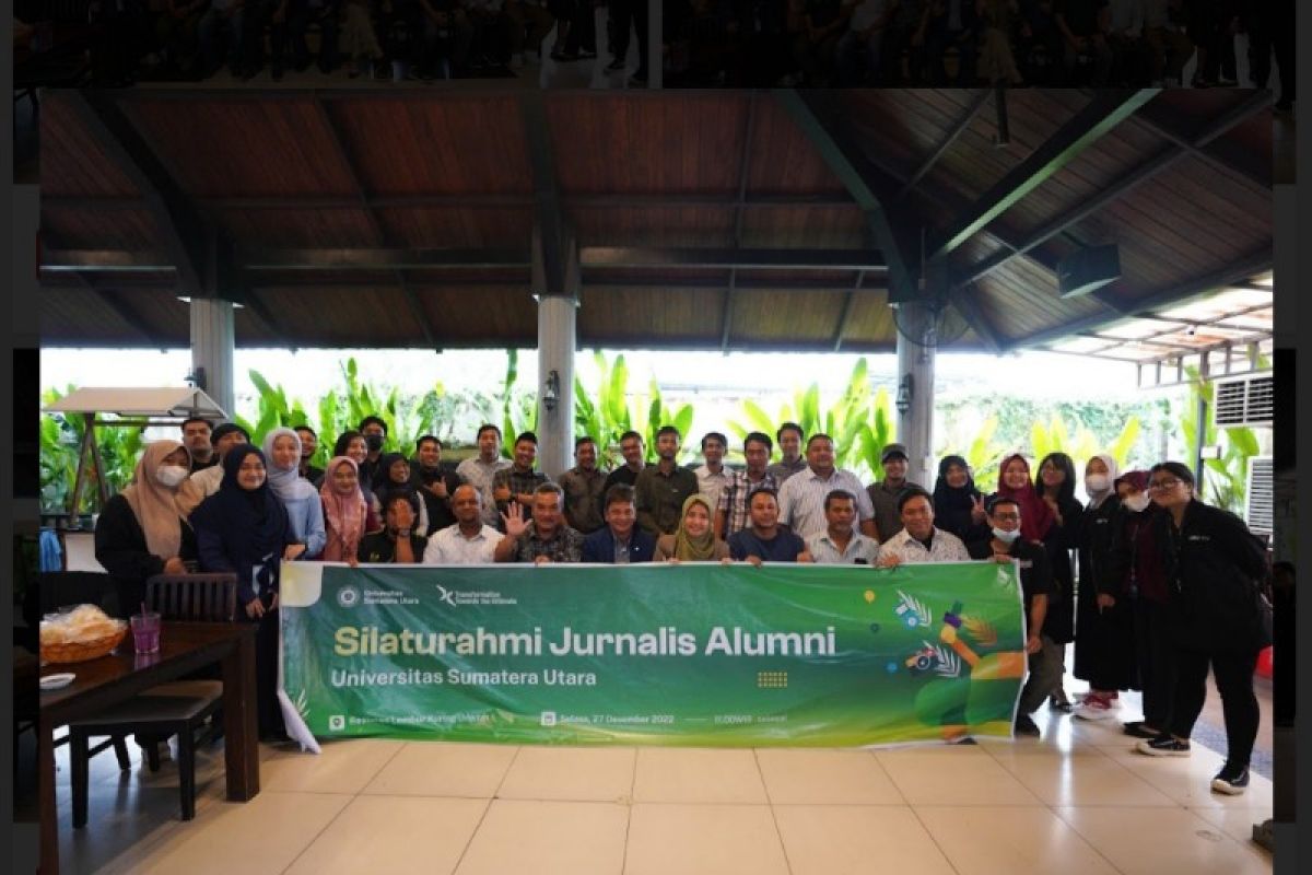 Silaturahmi jurnalis alumni USU untuk perkuat branding universitas