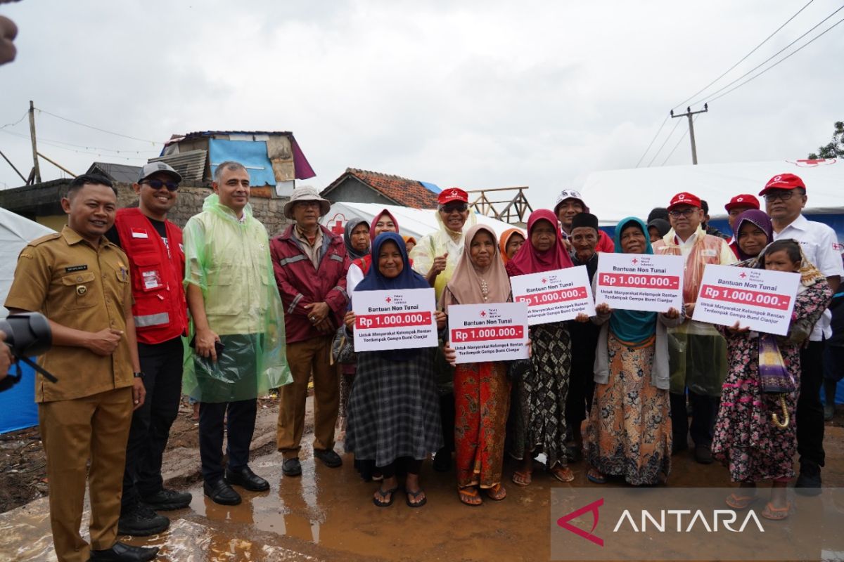 PMI dan IFRC mulai salurkan BNT untuk penyintas gempa di Cianjur