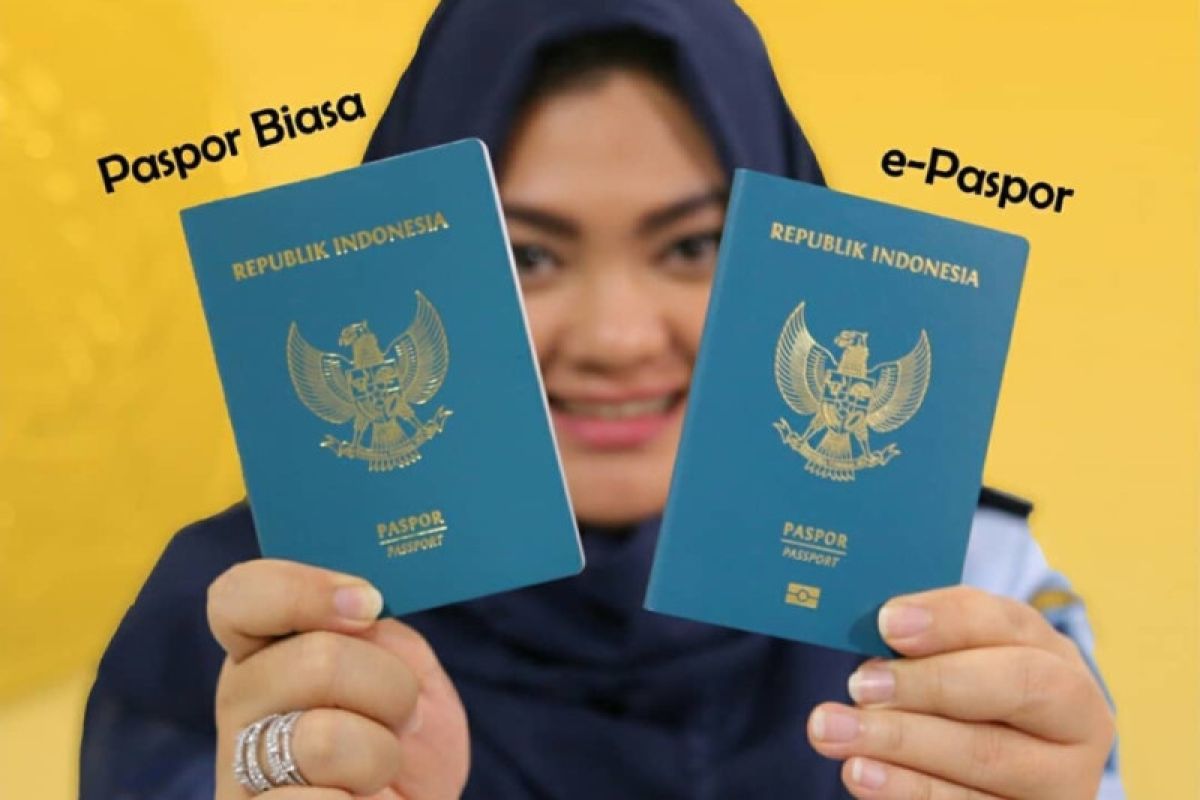 Ditjen Imigrasi kenalkan paspor elektronik  lembar polikarbonat