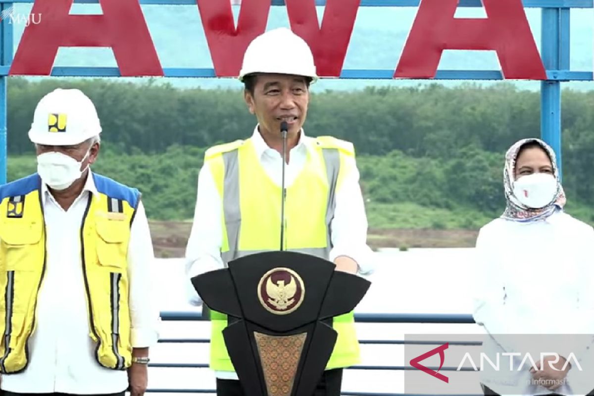 President inaugurates Sadawarna Dam in Subang