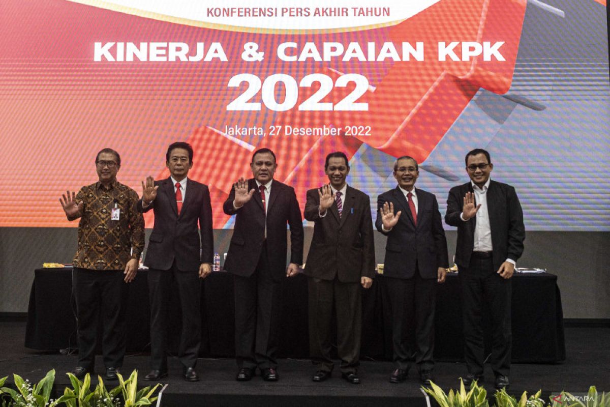 Kinerja dan capaian KPK 2022 dari pencegahan hingga penindakan