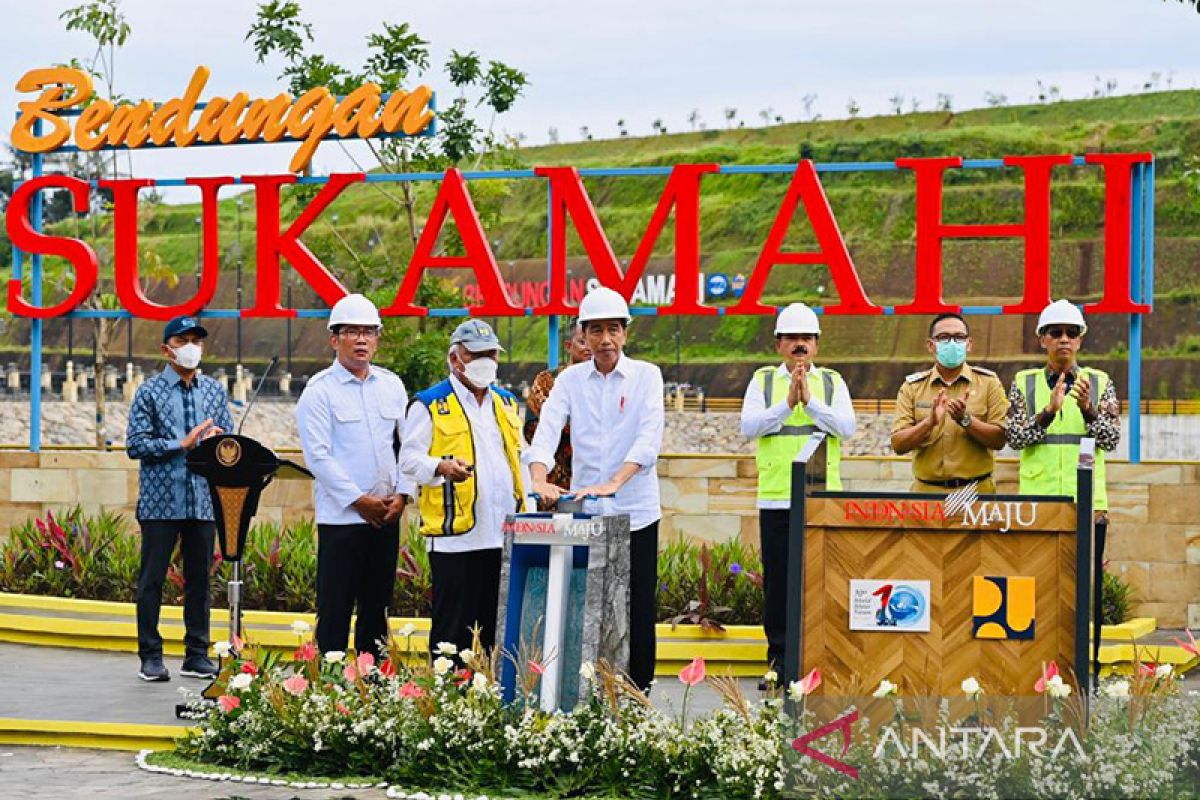 Kemarin, Bendungan Ciawi-Sukamahi diresmikan hingga cegah radikalisme