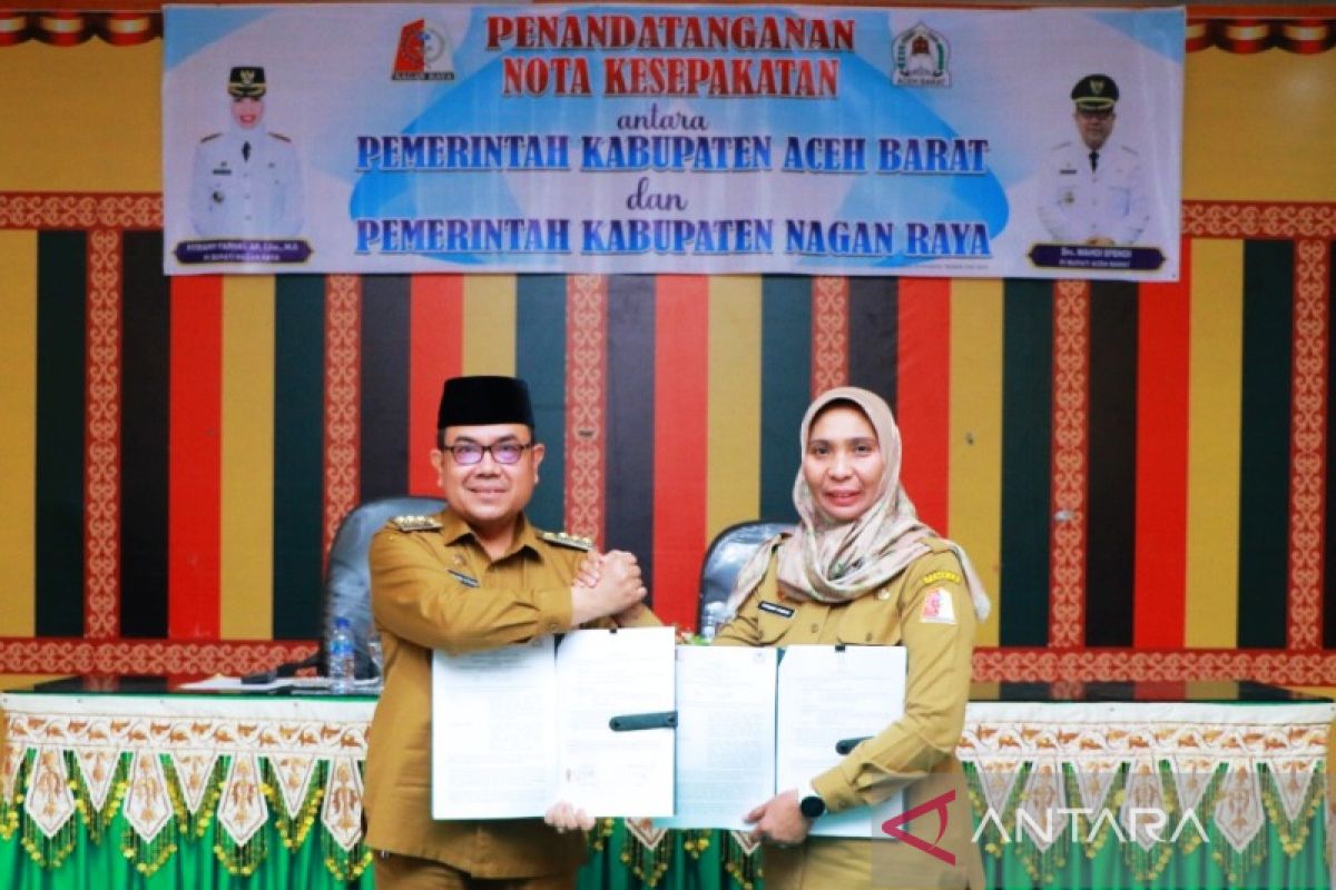 Tekan inflasi, Pemkab Aceh Barat dan Nagan Raya jalin kerjasama ketahanan pangan