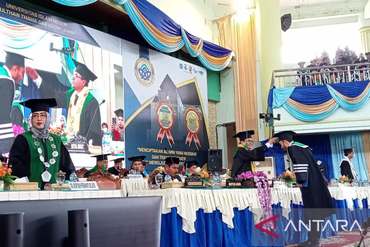 UIN STS Jambi wisuda 1.320 mahasiswa