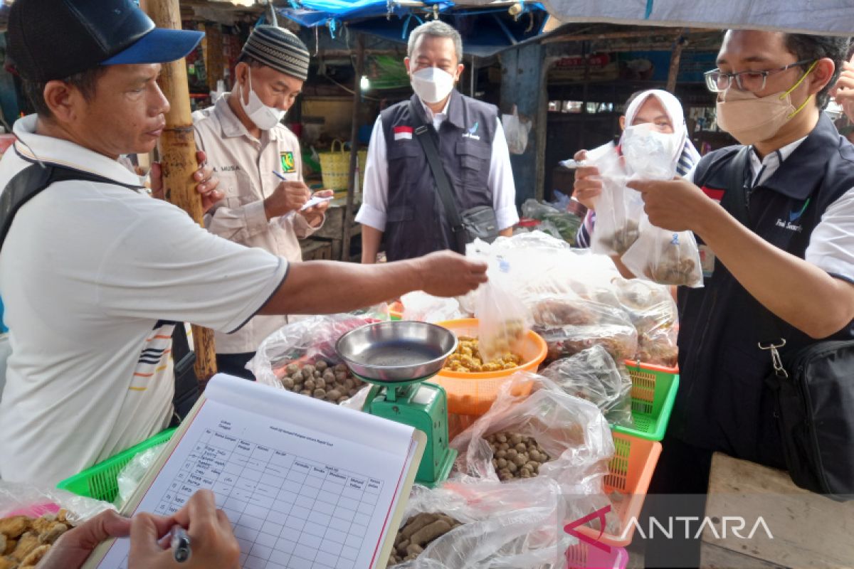 BPOM pastikan bahan pangan di Pasar Panorama Bengkulu aman