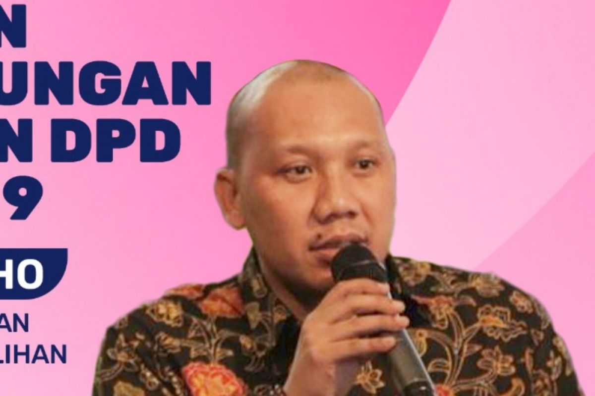 Pemilu 2024, Direktur Tim Relawan Pemenangan Wapres daftar calon DPD RI Dapil Jatim