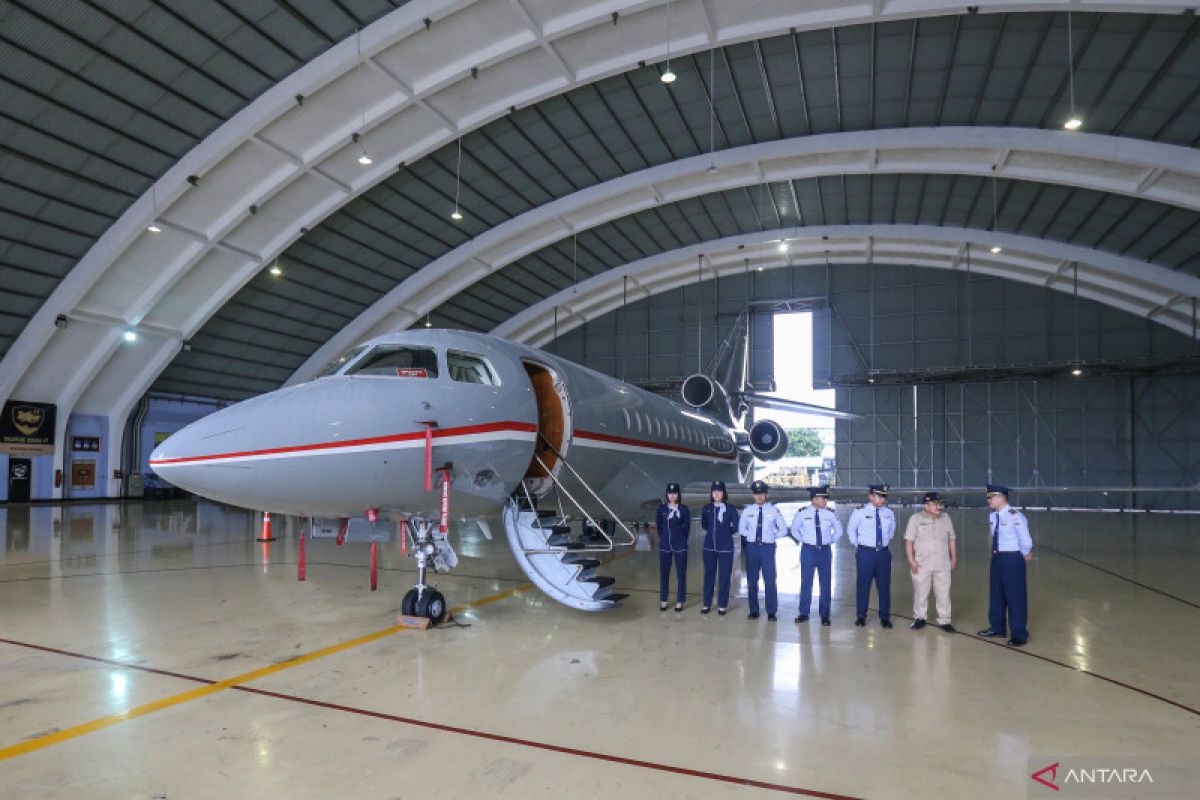 Pesawat jet Falcon 8X baru resmi perkuat TNI AU, gantikan unit pinjaman Dassault