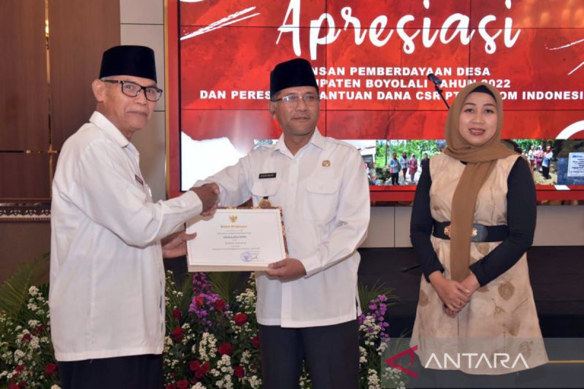 22 desa di Boyolali dapat predikat desa mandiri dari Kemendes PDTT