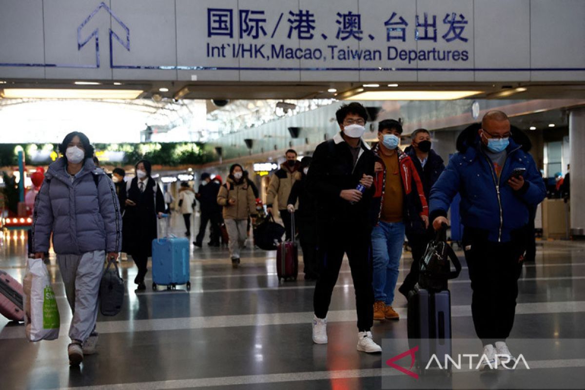 AS akan terapkan aturan baru COVID-19 bagi pelancong dari China