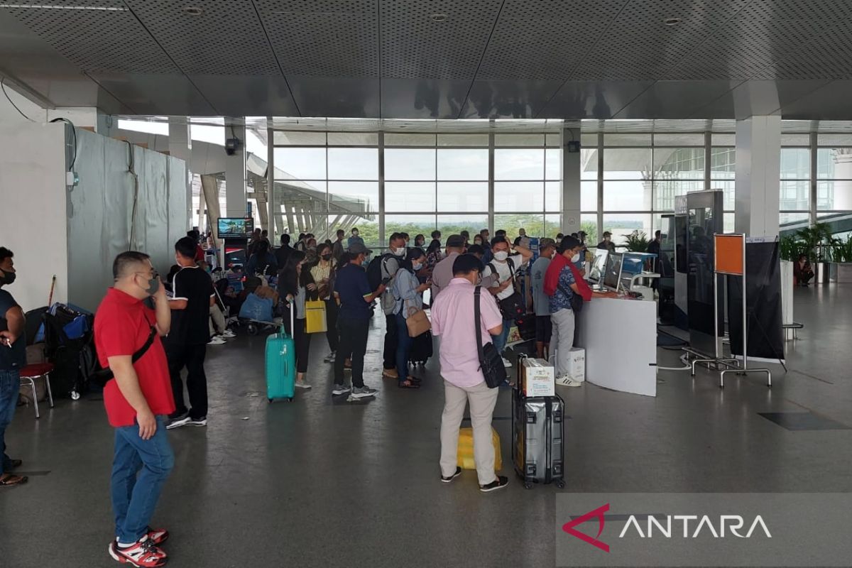 Penumpang di  Bandara Kualanamu jelang Tahun Baru capai 21.963 orang