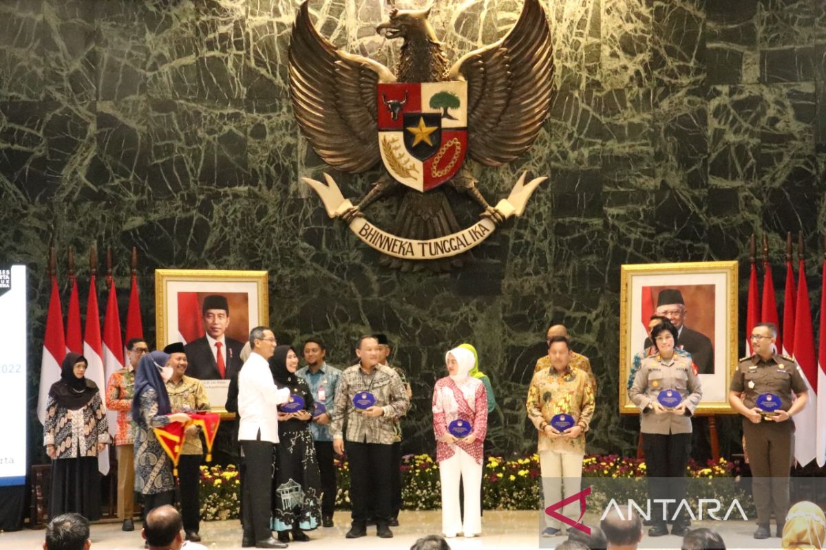 45 badan publik di DKI Jakarta raih penghargaan keterbukaan informasi