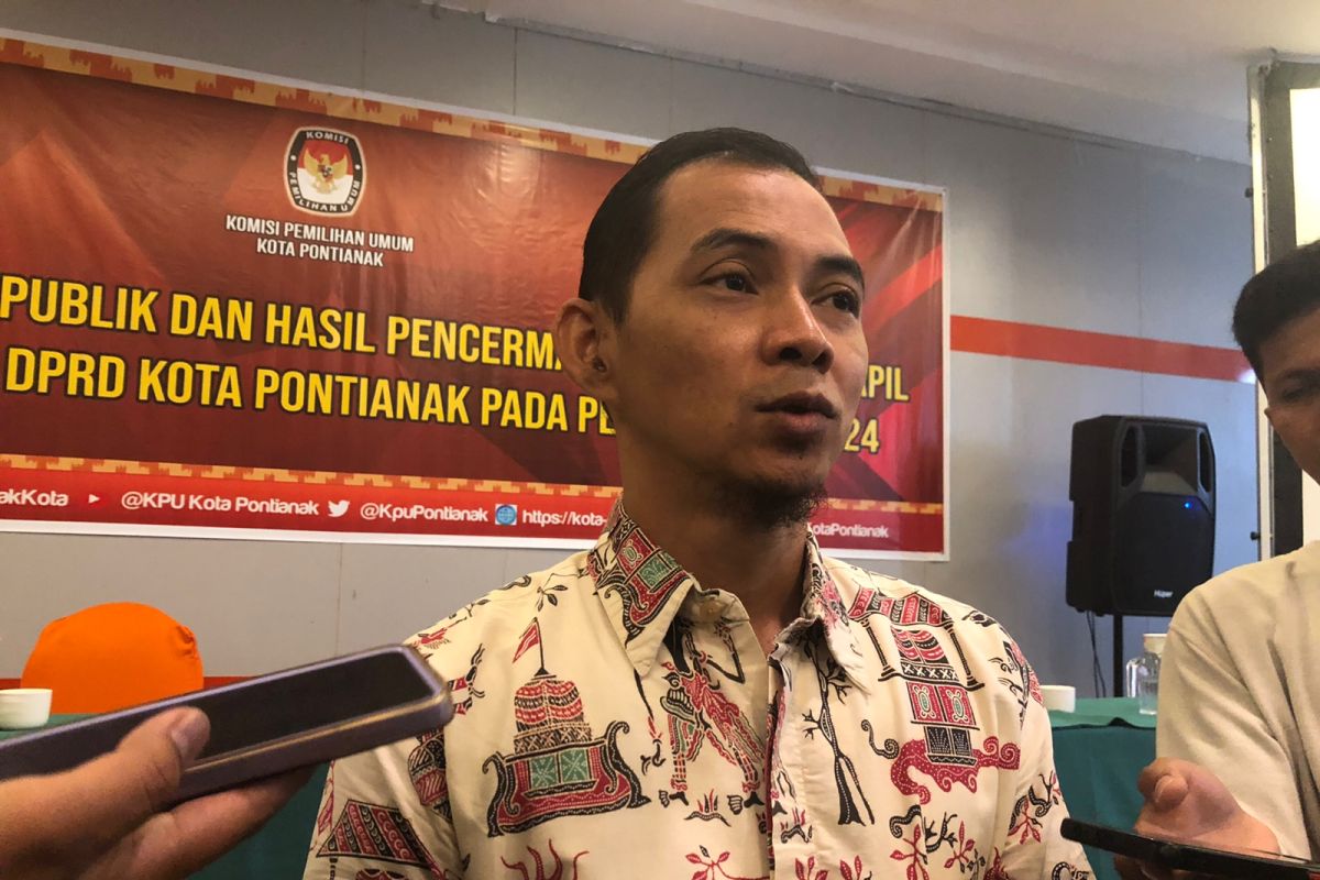 KPU Kota Pontianak pilih rancangan pemilu legislatif seperti Pemilu 2019