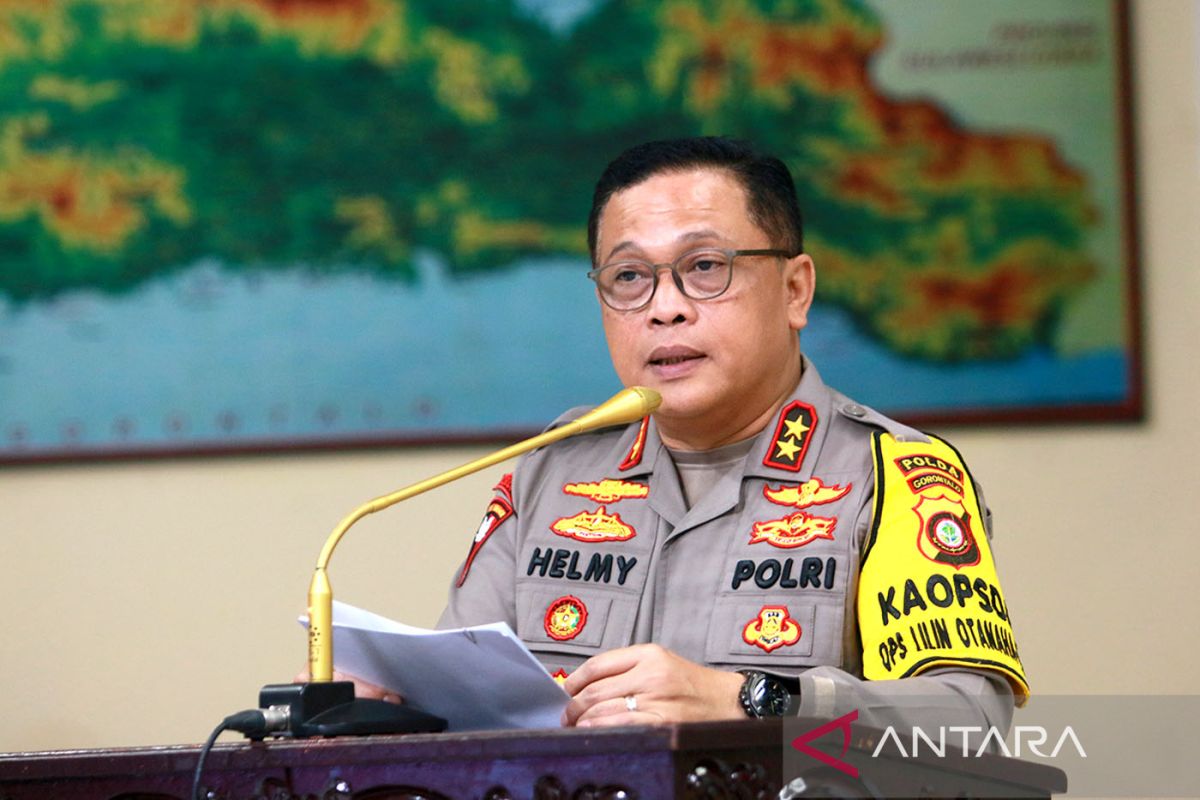 Kapolda Gorontalo sebut tindak pidana tahun 2022 turun 6 persen
