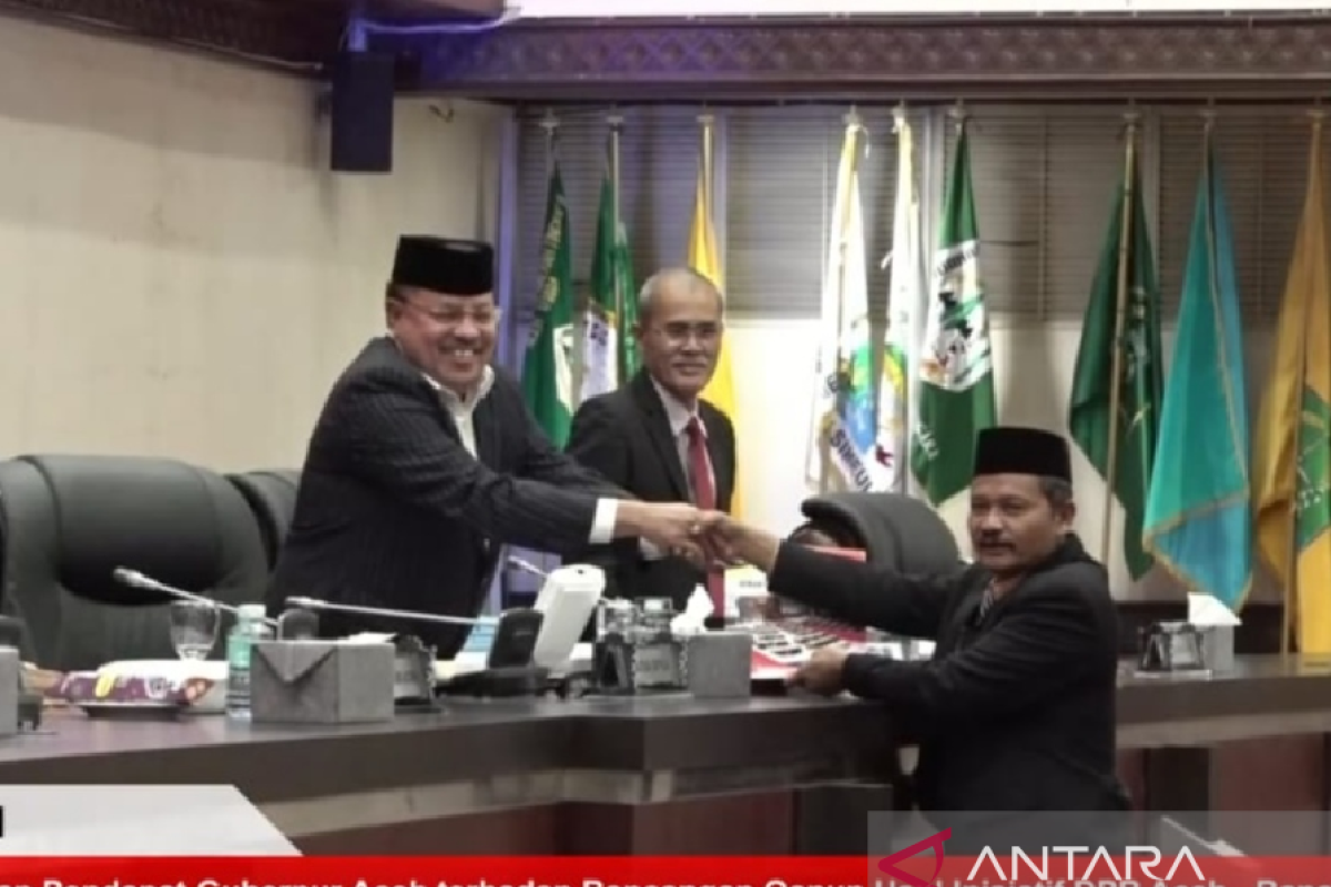 DPRA sahkan lima qanun Aceh program prioritas 2022