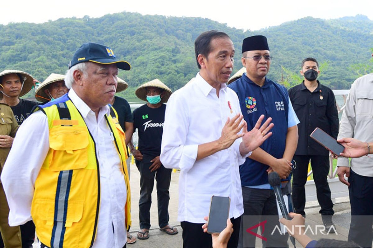 Presiden harap bendungan buat produktivitas padi NTB naik drastis